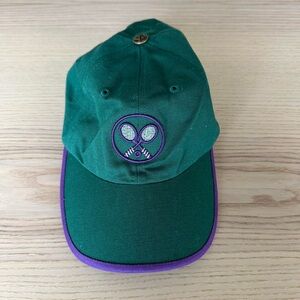 Green & Purple Wimbledon Hat